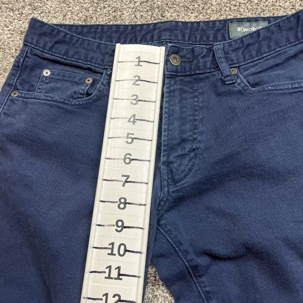 BONOBOS jeansMens 30x27 Straight Leg Casual dark wash